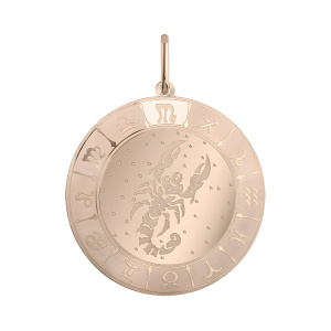 Кулон из золота 585 пробы МАГНАТ 1812 скорп