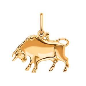 Кулон из золота 585 пробы ATOLL 5262/телец