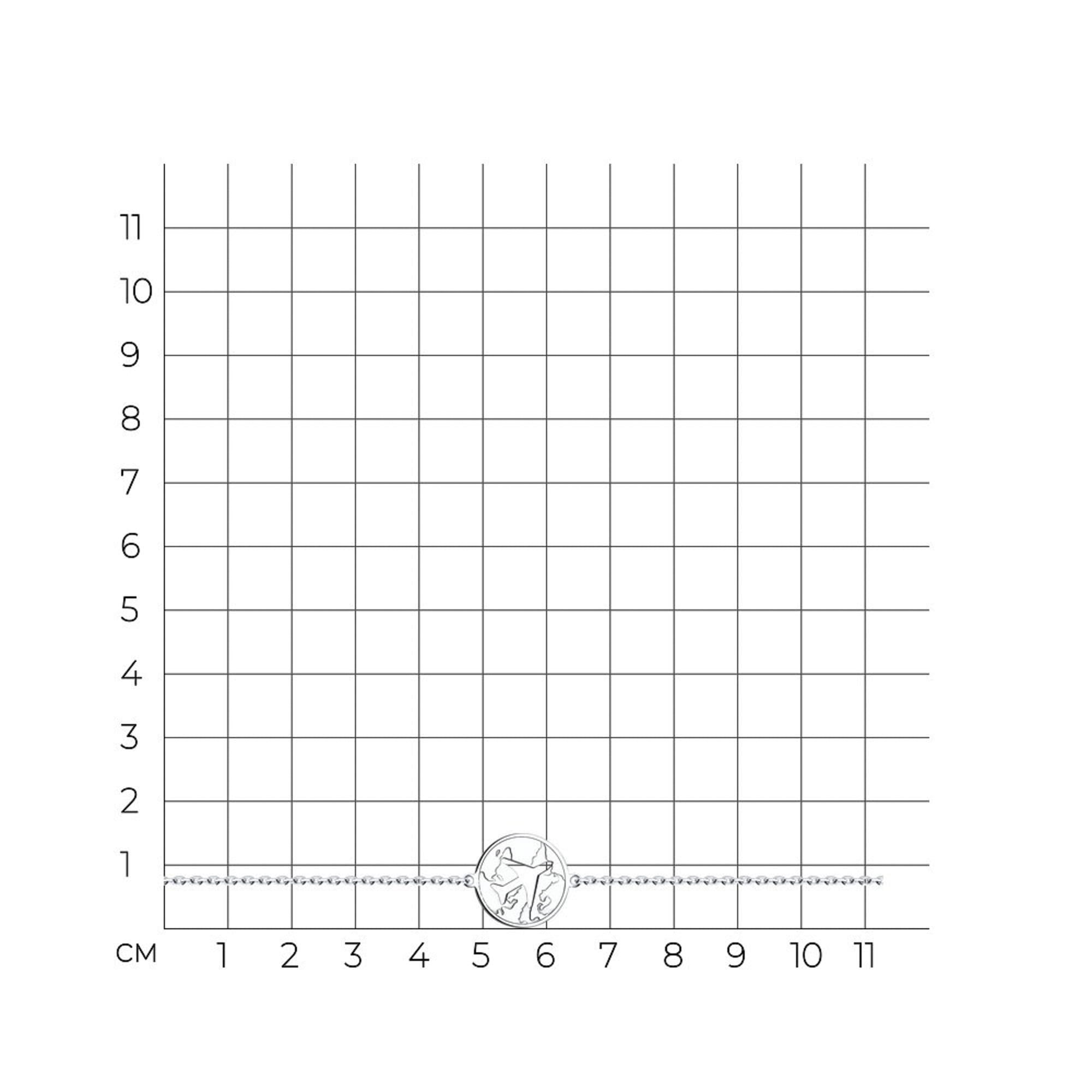 Браслет из серебра 925 пробы SOKOLOV 94050959 Серебро 925 пр.