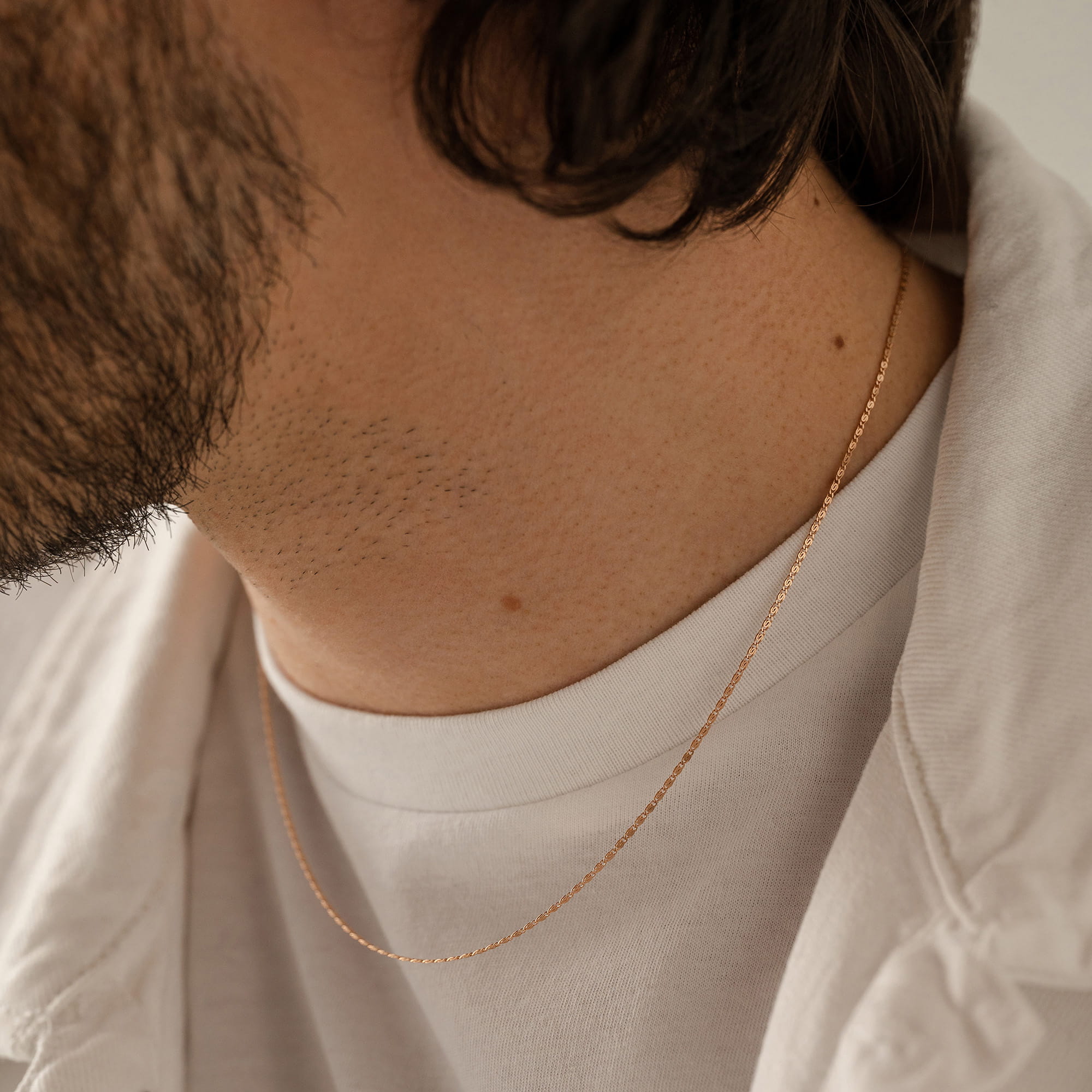 Цепь из золота 585 пробы KRASTSVETMET НЦ 12-046 d.0.30 Золото 585 пр.