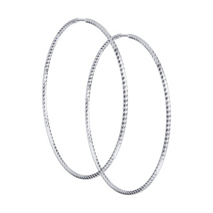 Серьги из серебра 925 пробы SOKOLOV 94140020