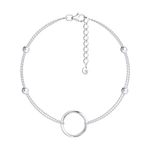 Браслет из серебра 925 пробы SOKOLOV 94051282