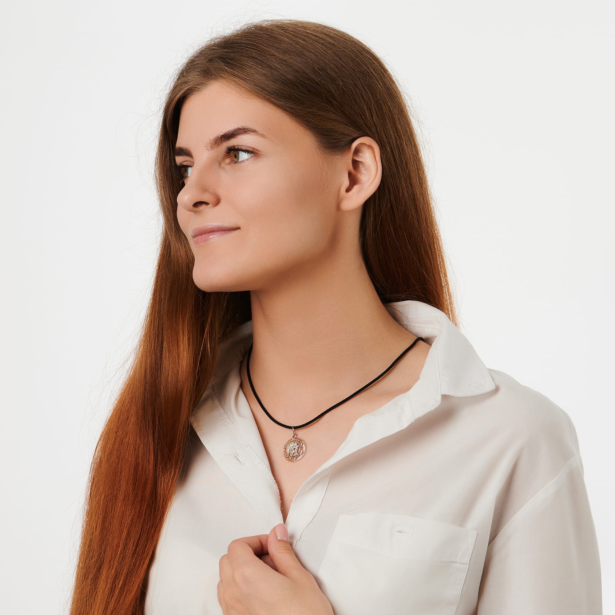 Кулон из золота 585 пробы ГОЛДЕН ГЛОБ КрСВПблз Золото 585 пр.