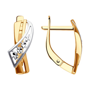 Серьги из золота 585 пробы SOKOLOV 0200369