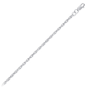 Цепь из серебра 925 пробы KRASTSVETMET НЦ 22-068Ю-3 d.0,50