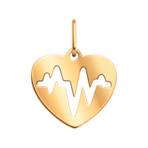 Кулон из золота 585 пробы ATOLL 50264