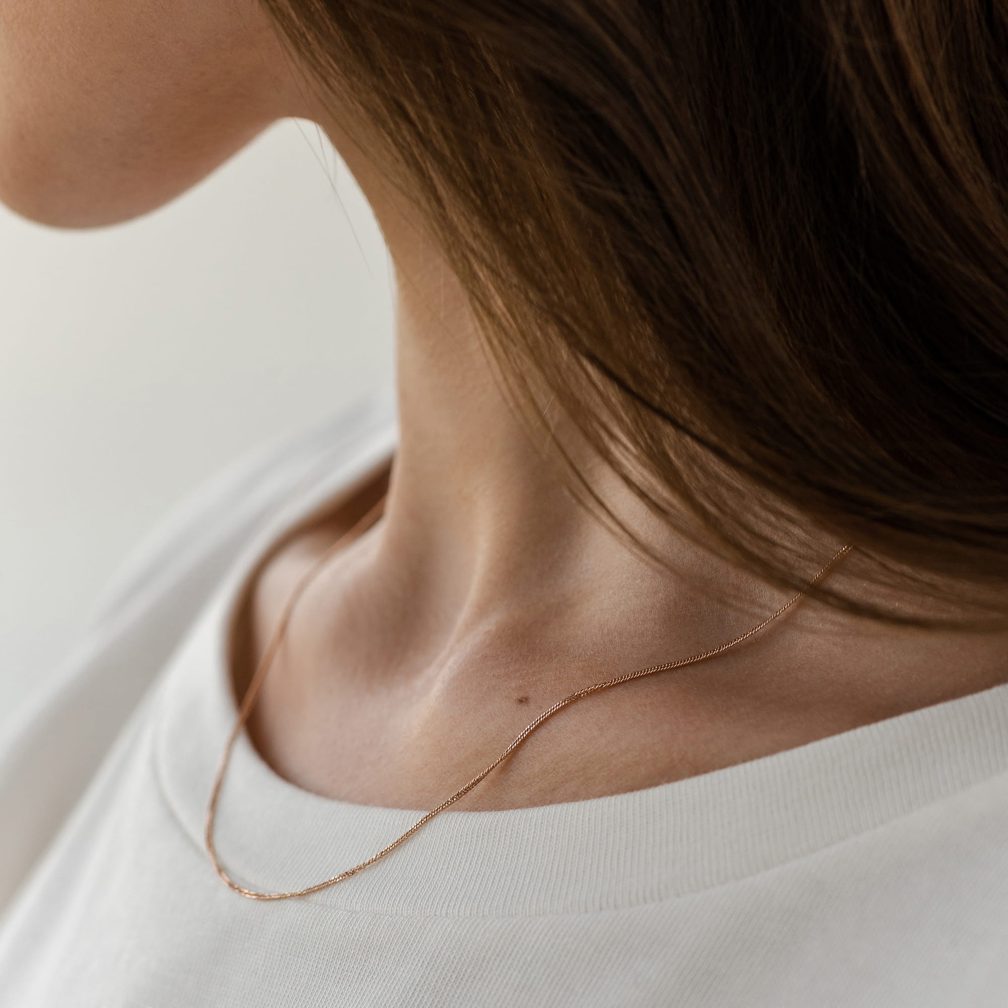 Цепь из золота 585 пробы KRASTSVETMET НЦ 12-023 d.0.20 Золото 585 пр.