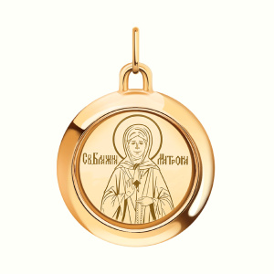 Кулон из золота 585 пробы ATOLL 3279