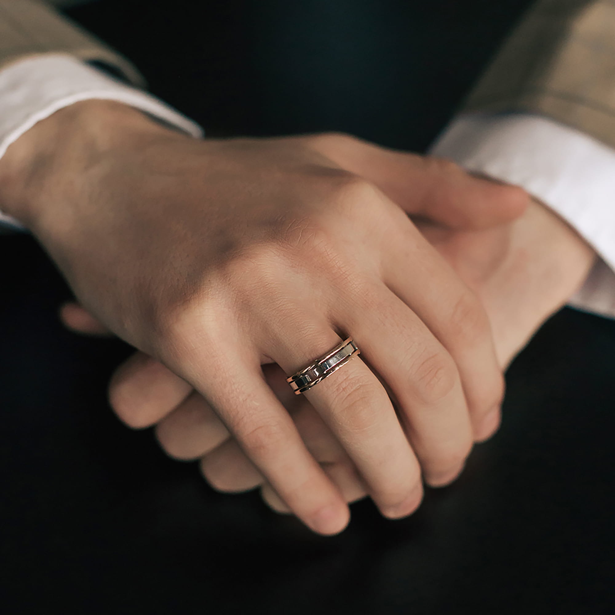 Кольцо из золота 585 пробы GRAF КОЛЬЦОВ ЛТ-1/бк Золото 585 пр.