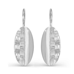 Серьги из серебра 925 пробы DEL'TA с220188