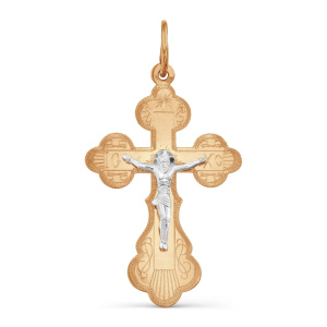 Кулон из золота 585 пробы KARATOV Т13086092