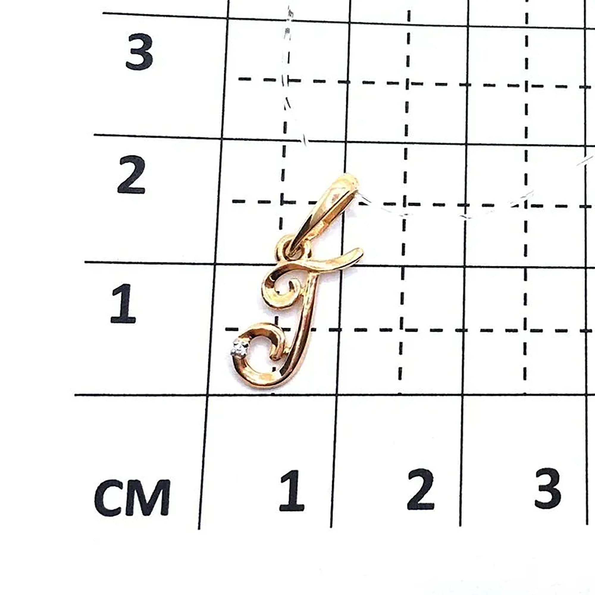 Кулон из золота 585 пробы с фианитом DINASTIA 101428-1102 Золото 585 пр.