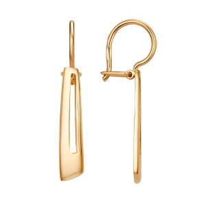 Серьги из золота 585 пробы DINASTIA 014392-1000