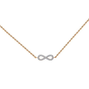 Браслет из золота 585 пробы с фианитом SANIS 00-714778