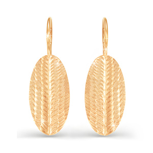 Серьги из золота 585 пробы DEL'TA 220187