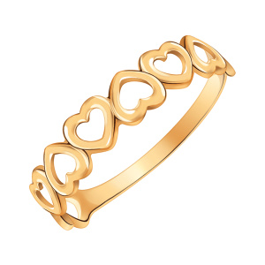 Кольцо из золота 585 пробы ATOLL 10983