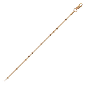 Цепь из золота 585 пробы KRASTSVETMET НЦ 12-083 d.0,25