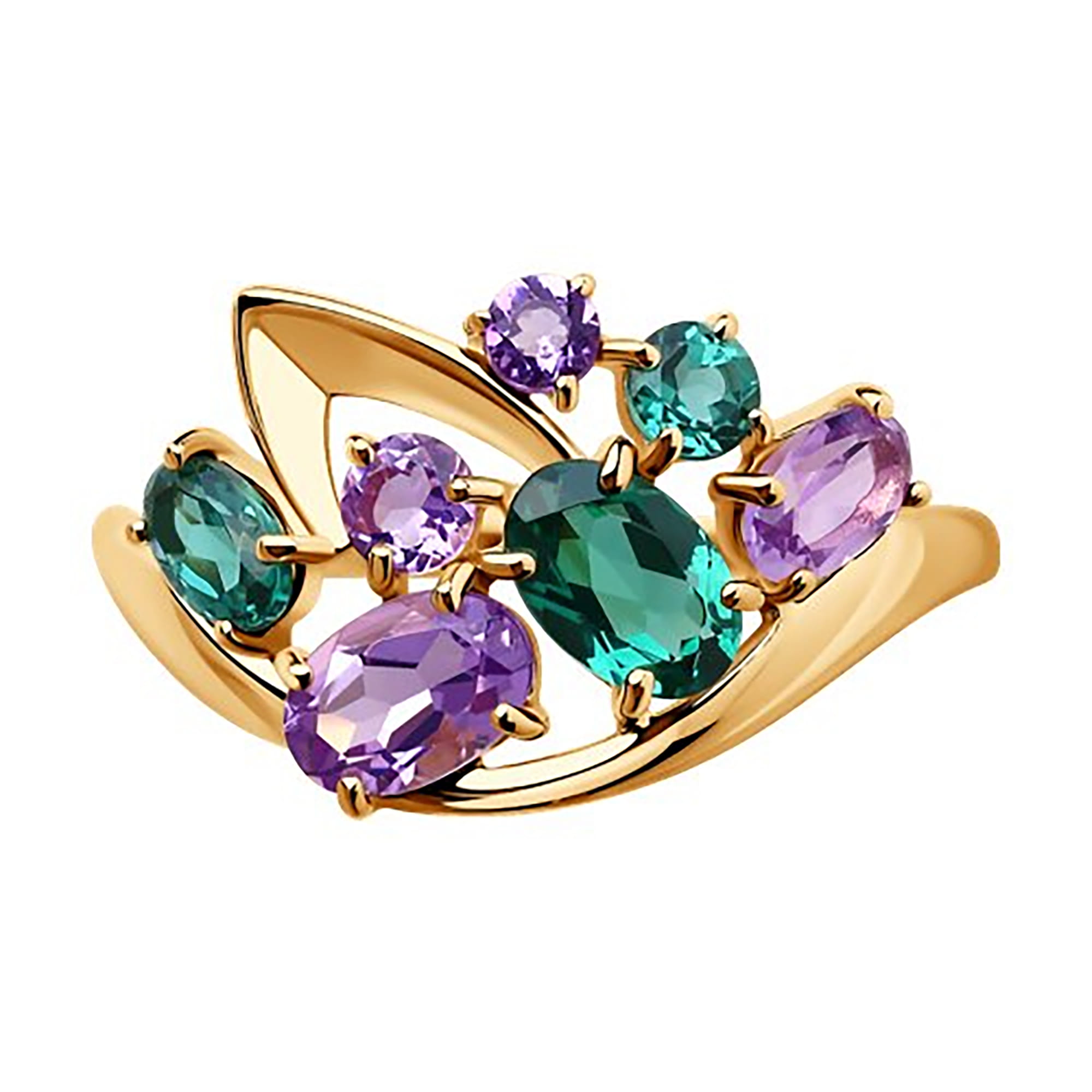 Кольцо из золота 585 пробы SOKOLOV 51-310-00392-1 Золото 585 пр.