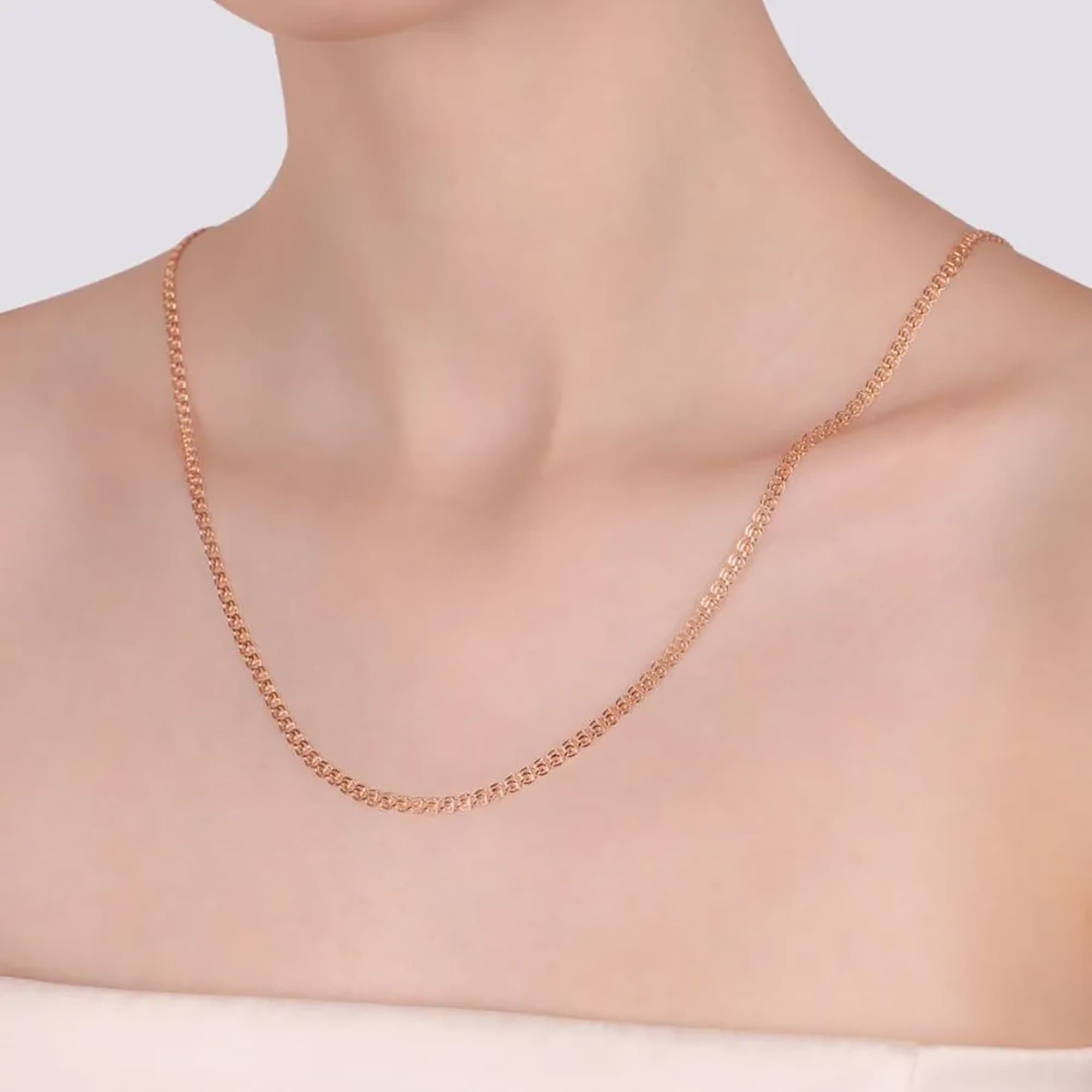 Цепь из золота 585 пробы KARATOV ЦПЛВ10512050 