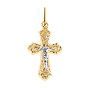 Кулон из золота 585 пробы ATOLL 3237