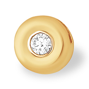 Кулон из золота 585 пробы с бриллиантом EFREMOV П33112767