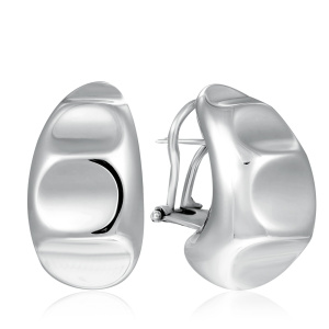 Серьги из серебра 925 пробы FIDELIS ORELE081-Rd