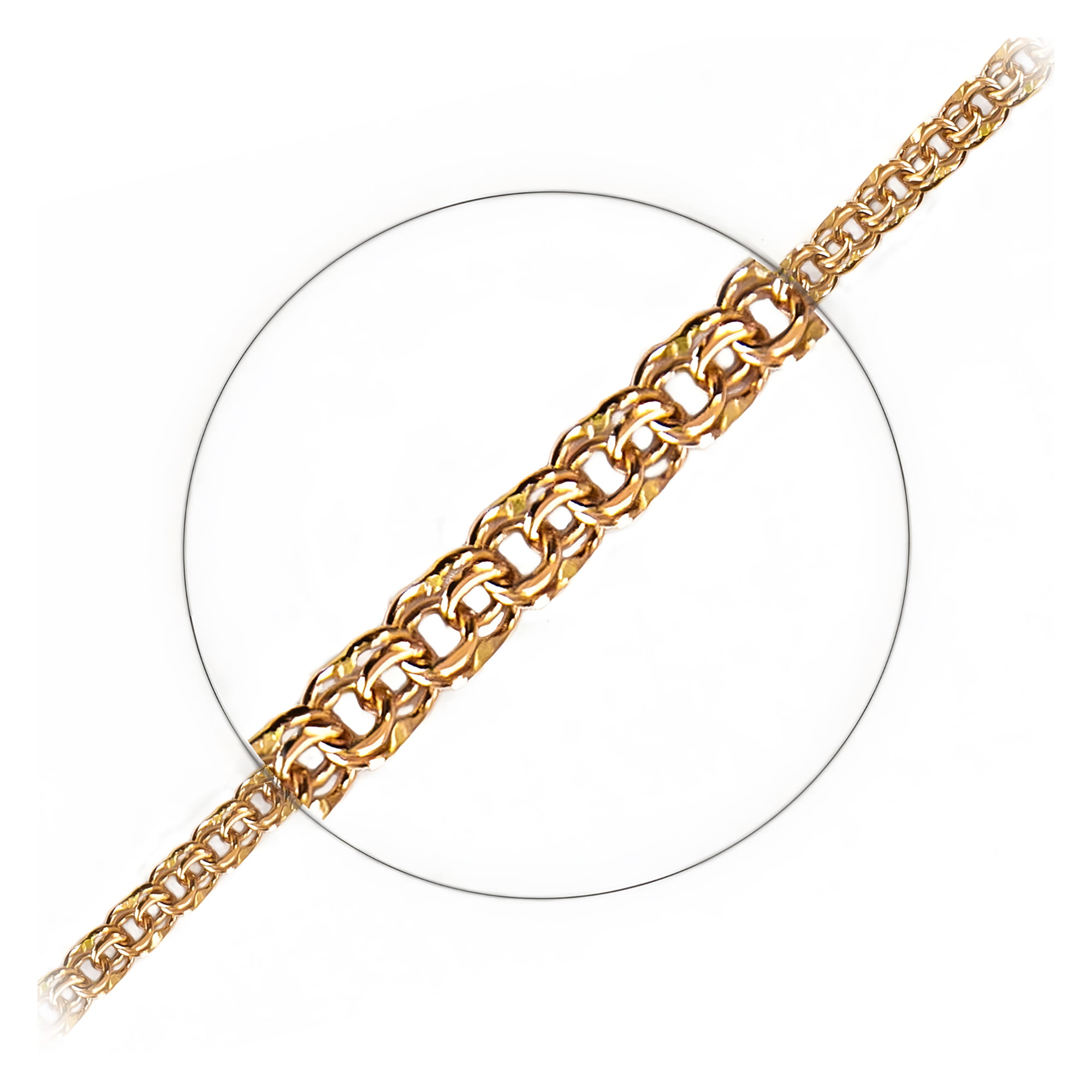 Браслет из золота 585 пробы ТИАРА 3061/0,50 