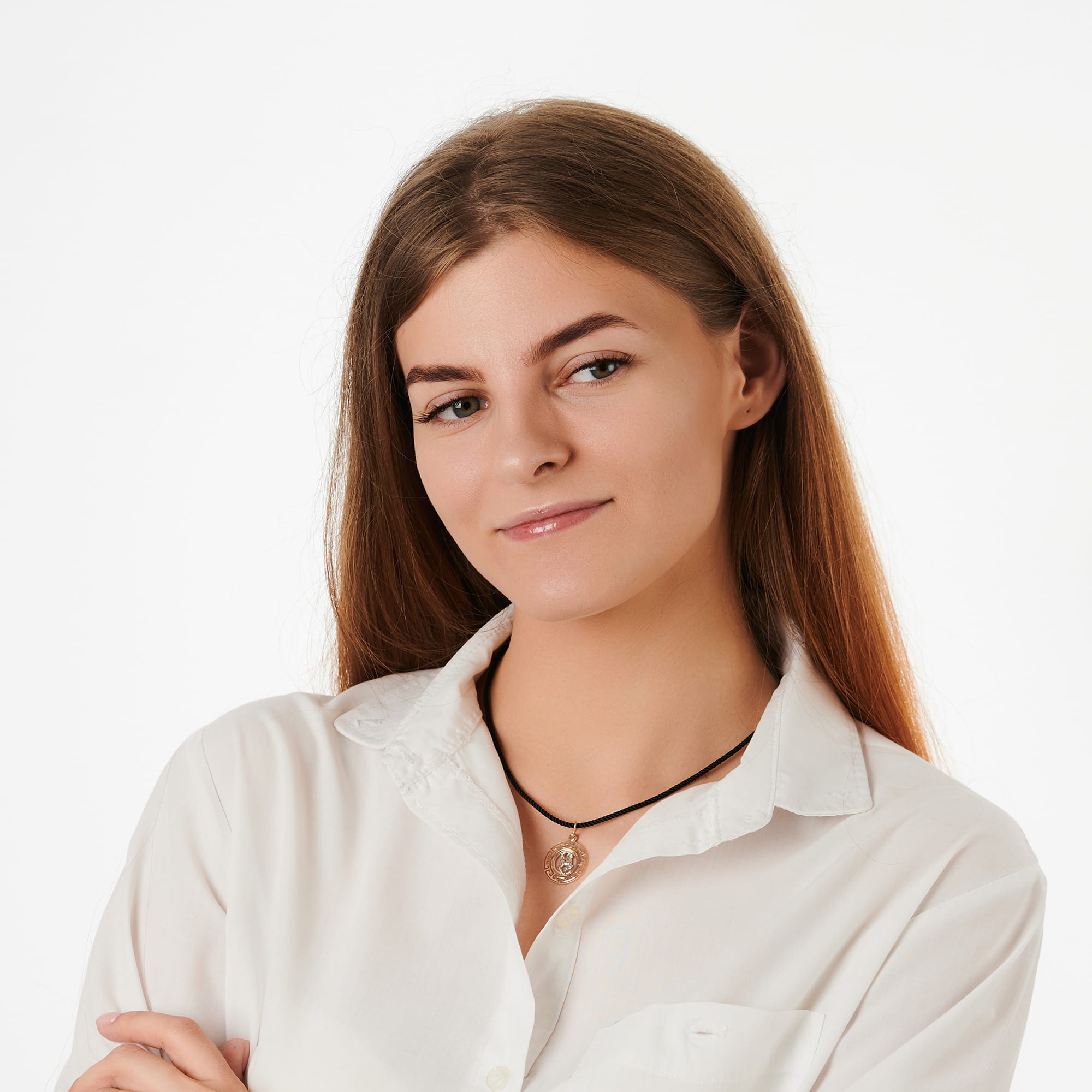 Кулон из золота 585 пробы ГОЛДЕН ГЛОБ КрСВПкоз Золото 585 пр.