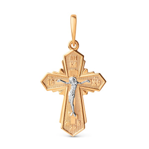 Кулон из золота 585 пробы DINASTIA 800777-1002