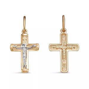 Крест из золота 585 пробы DEL'TA 080650