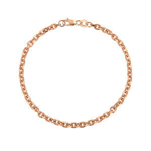 Браслет из золота 585 пробы KRASTSVETMET НБ 12-205ПГ d.0.80