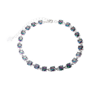 Браслет из серебра 925 пробы с кубическим цирконием МАСТЕР КЛИО 23Б144143