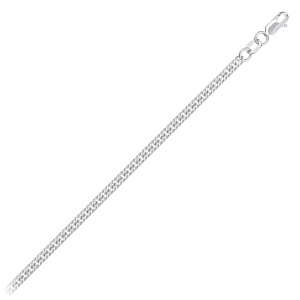 Цепь из серебра 925 пробы KRASTSVETMET НЦ 22-023Ю-3 d.0,50