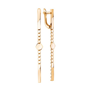 Серьги из золота 585 пробы SANIS 08-207819