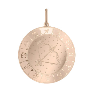 Кулон из золота 585 пробы МАГНАТ 1812 стрел