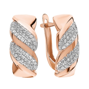 Серьги из золота 585 пробы TALANT 10-02-0001-26695