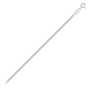 Цепь из серебра 925 пробы KRASTSVETMET НЦ 22-023Ю-3 d.0.40