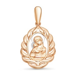 Кулон из золота 585 пробы DEL'TA 031982