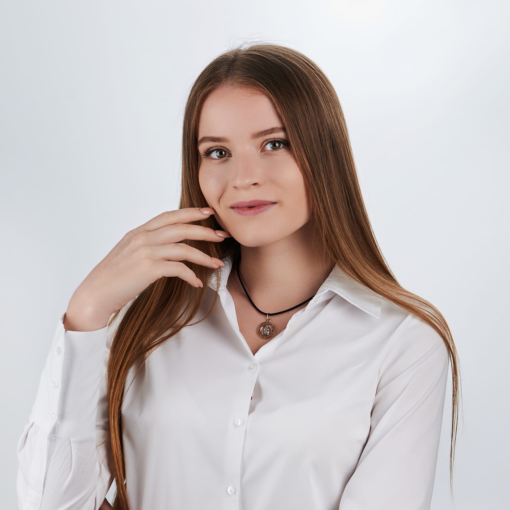 Кулон из золота 585 пробы ГОЛДЕН ГЛОБ КрСВПвод Золото 585 пр.