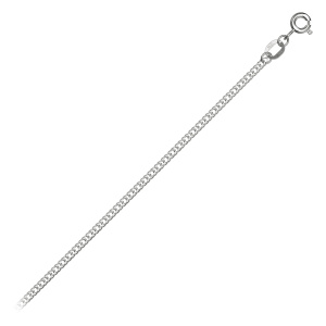 Цепь из серебра 925 пробы KRASTSVETMET НЦ 22-076Ю-3 d.0.30