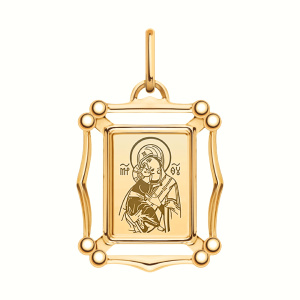 Кулон из золота 585 пробы ATOLL 3113