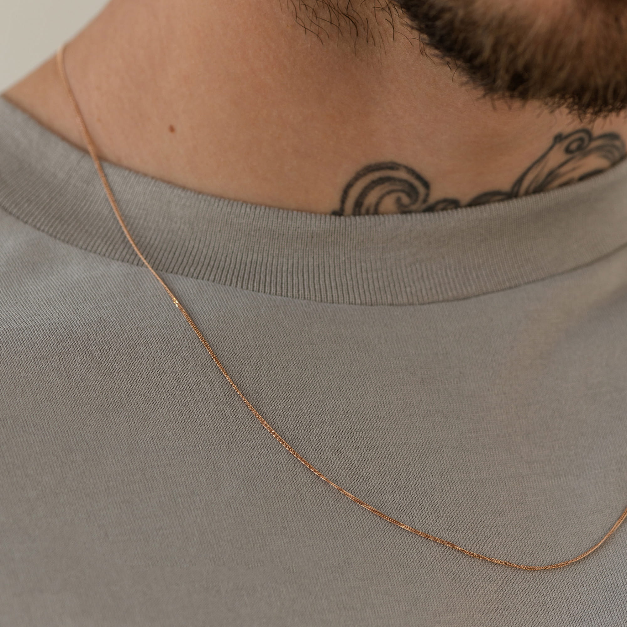 Цепь из золота 585 пробы KRASTSVETMET НЦ 12-023 d.0.20 Золото 585 пр.