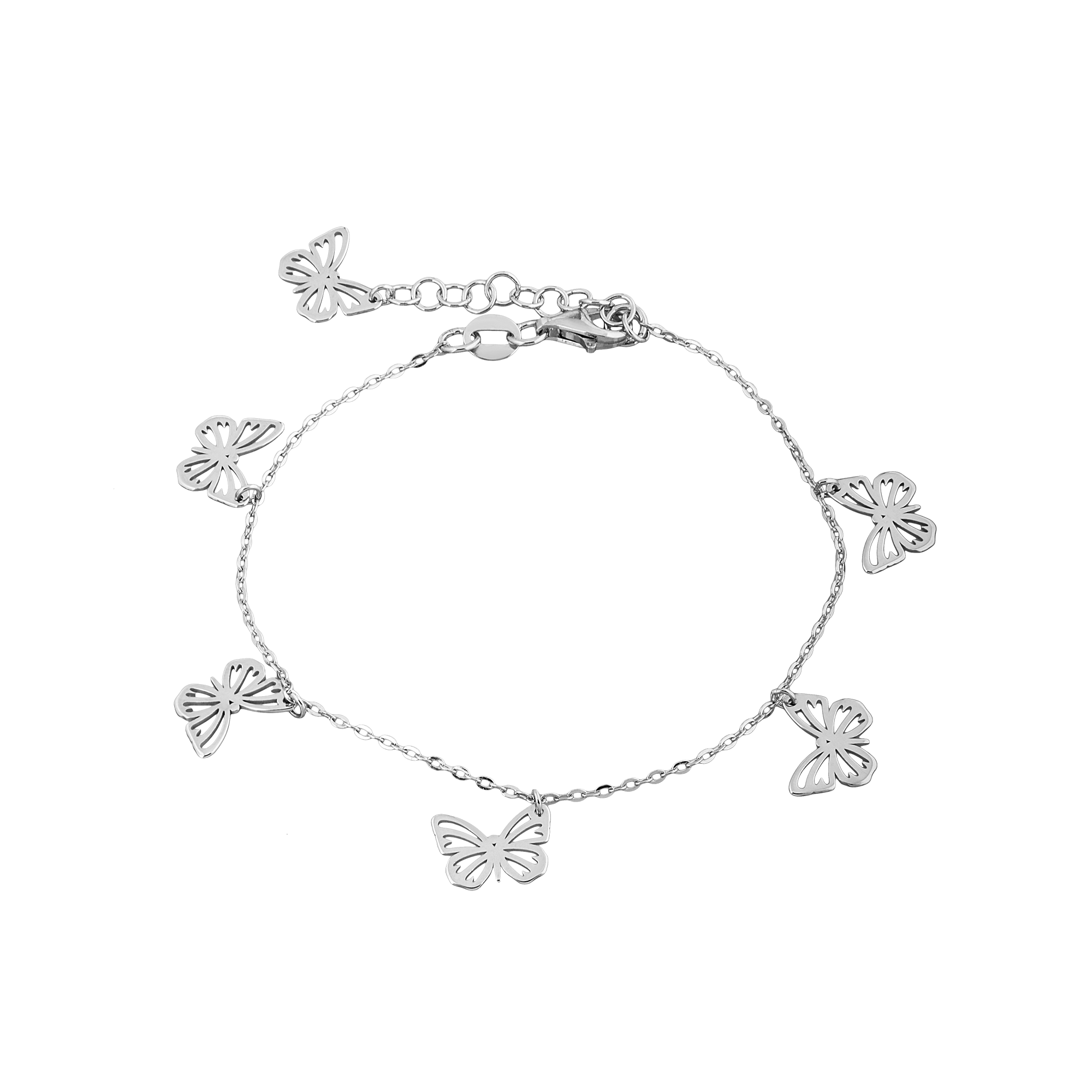 Браслет из серебра 925 пробы АЛЬФА-КАРАТ 20510486/9 