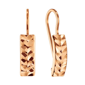 Серьги из золота 585 пробы ГОЛДЕН ГЛОБ Срг19-04