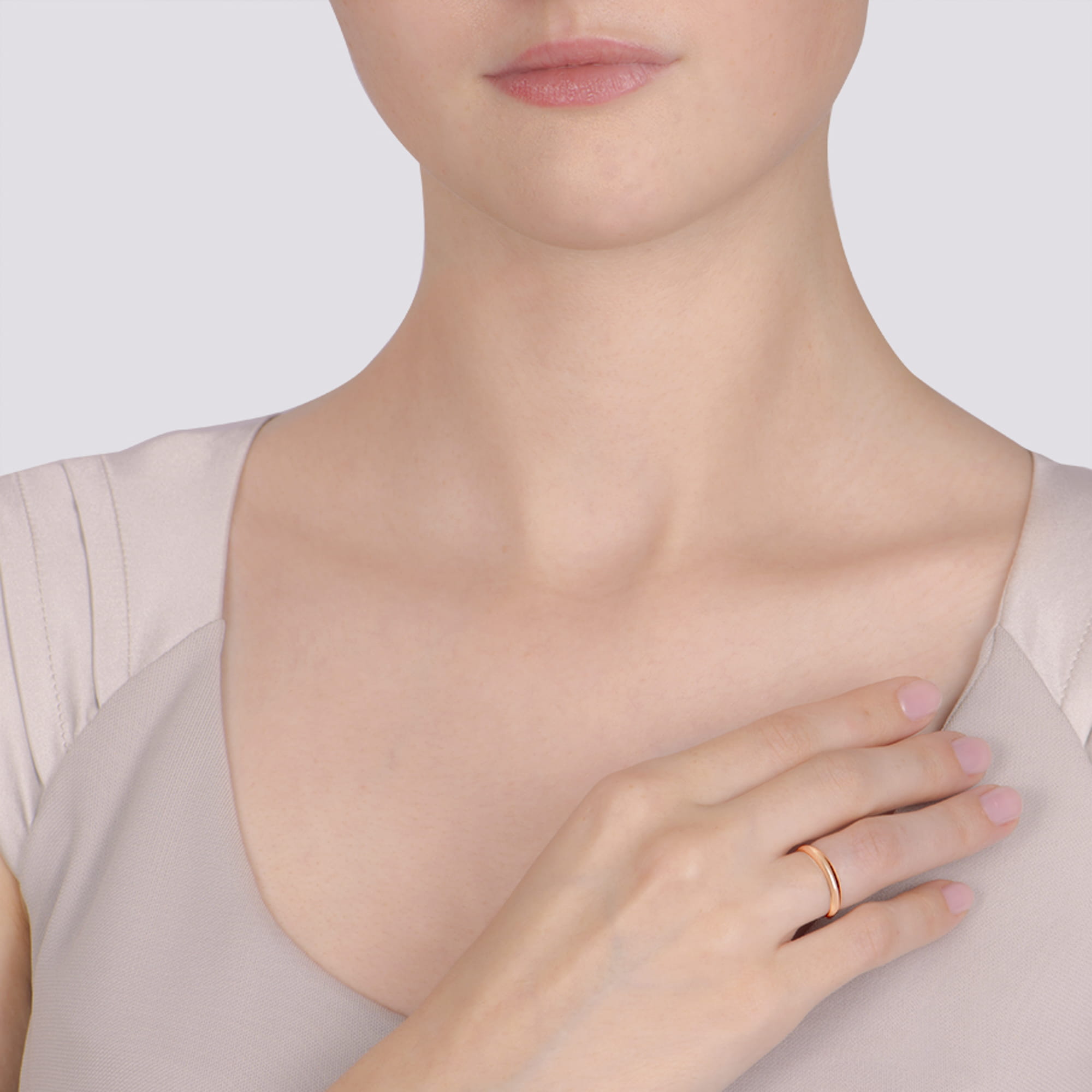 Кольцо из золота 585 пробы KARATOV Т10001012 