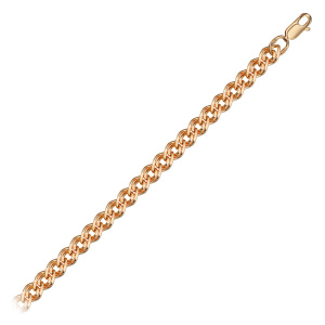 Цепь из золота 585 пробы KRASTSVETMET НЦ 12-200ПГ d.0.80