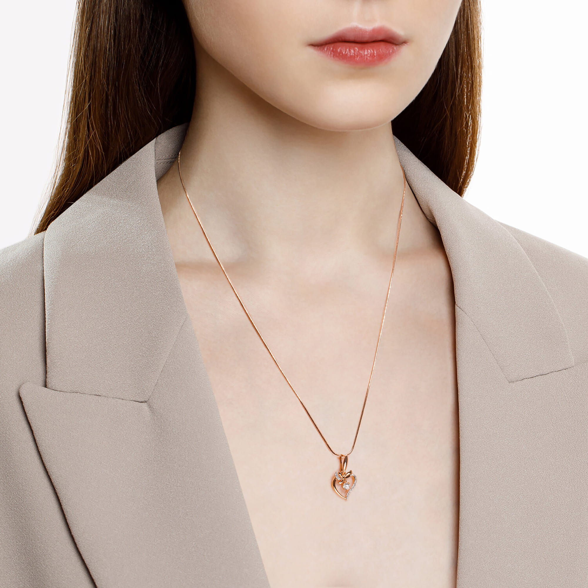 Кулон из золота 585 пробы с фианитом SOKOLOV 034797 Золото 585 пр.