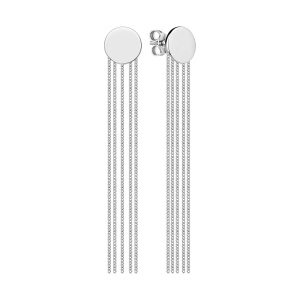 Серьги из серебра 925 пробы TALANT 12-72-0000-12187