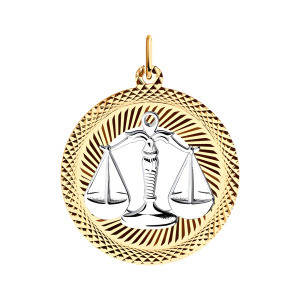 Кулон из золота 585 пробы SOKOLOV 031205