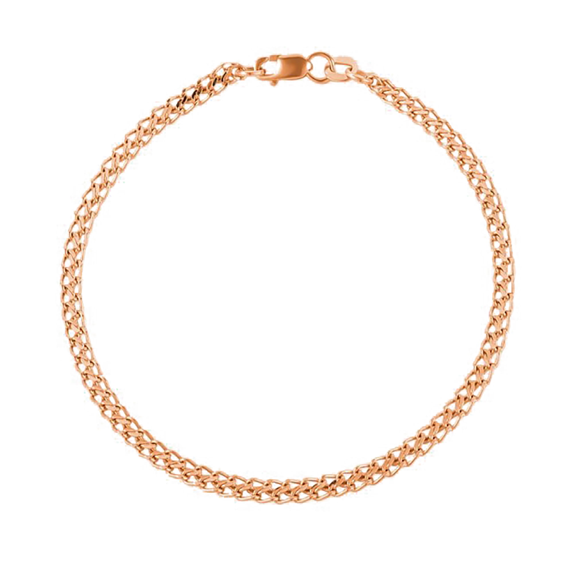 Браслет из золота 585 пробы KRASTSVETMET НБ 12-320ПГ d.0,70 Золото 585 пр.